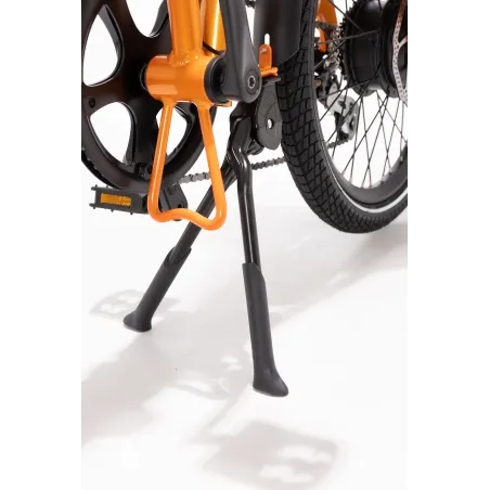 VÉLO ÉLECTRIQUE PLIANT IBIZA RAINBOW ORANGE JUICE LITTIUM ORANGE, BATTERIE 10,4 AH, ACCESSOIRES, GARANTIE UE - The Shop Gamer