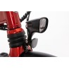 BICICLETA ELÉCTRICA PLEGABLE IBIZA RAINBOW RED CHILI LITTIUM COLOR ROJO Y BATERÍA CON DE 10,4 AH Y ACCESORIOS GARANTÍA EUROPEA