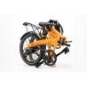 BICICLETA ELÉTRICA DOBRÁVEL IBIZA RAINBOW ORANGE JUICE LITTIUM, LARANJA, BATERIA DE 10,4 AH, ACESSÓRIOS E GARANTIA UE - The Shop