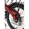 ELEKTRISCHE VOUWFIETS LITTIUM IBIZA RAINBOW RED CHILI, ROOD, 10,4 AH-ACCU, ACCESSOIRES, EUROPESE GARANTIE - The Shop Gamer