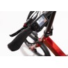 BICICLETA ELÉCTRICA PLEGABLE IBIZA RAINBOW RED CHILI LITTIUM COLOR ROJO Y BATERÍA CON DE 10,4 AH Y ACCESORIOS GARANTÍA EUROPEA