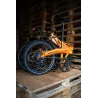 VÉLO ÉLECTRIQUE PLIABLE IBIZA RAINBOW ORANGE JUICE LITTIUM, ORANGE, BATTERIE 10,4 AH, ACCESSOIRES, GARANTIE UE - The Shop Gamer