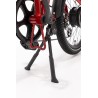 BICICLETA ELÉCTRICA PLEGABLE IBIZA RAINBOW RED CHILI LITTIUM COLOR ROJO Y BATERÍA CON DE 10,4 AH Y ACCESORIOS GARANTÍA EUROPEA