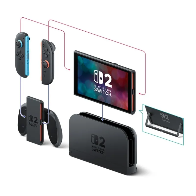 KONSOLE NINTENDO SWITCH 2 + SPIEL POKEMON POKOPIA, DIGITALER DOWNLOADCODE FÜR NINTENDO SWITCH 2, SPANISCHE VERSION, EU-GARANTIE 