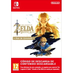 ZELDA: BREATH OF THE WILD EXPANSION PASS NINTENDO SWITCH CÓDIGO DESCARGA DIGITAL