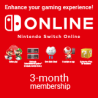 Nintendo Switch Online (Adesão Individual - 3 meses)