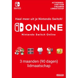 Nintendo Switch Online (Adesão Individual - 3 meses)