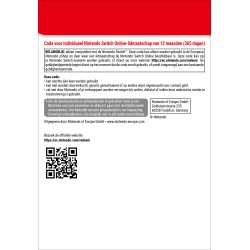 Nintendo Switch Online (Individual Membership - 12 months)