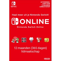 Nintendo Switch Online (Individual Membership - 12 months)