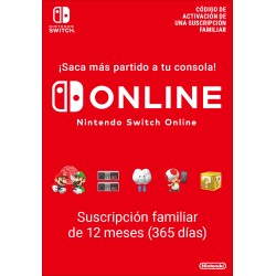 Nintendo Switch Online (Familielidmaatschap - 12 maanden)