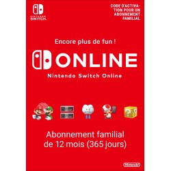 Nintendo Switch Online (Familielidmaatschap - 12 maanden)