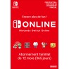 Nintendo Switch Online (Familielidmaatschap - 12 maanden)