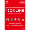 Nintendo Switch Online (Familielidmaatschap - 12 maanden)