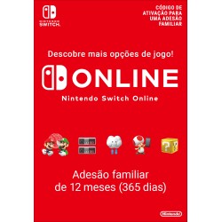Nintendo Switch Online (Familielidmaatschap - 12 maanden)