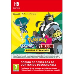 POKEMON ESPADA O POKEMON ESCUDO PASE EXPANSIÓN DESCARGA DIGITAL NINTENDO SWITCH