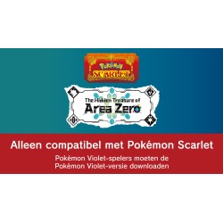 PASE DE EXPANSIÓN PARA POKEMON ESCARLATA O POKÉMON PÚRPURA: EL TESORO OCULTO DEL ÁREA CERO
