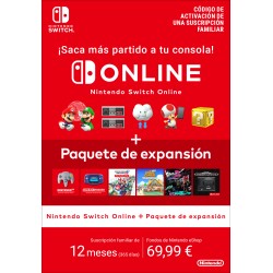Nintendo Switch Online + Expansion Pack (Family Membership)
