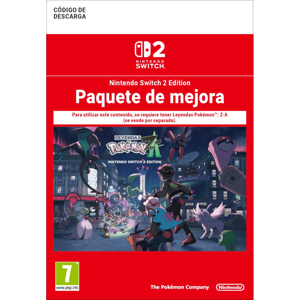 Leyendas Pokémon: Z-A – Paquete de mejora a la versión Nintendo Switch 2 Edition