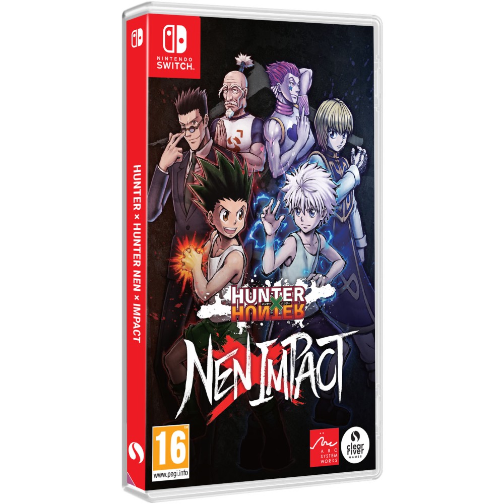 HUNTER × HUNTER NEN × IMPACT SWITCH JUEGO FÍSICO PARA NINTENDO SWITCH VERSIÓN ESPAÑOLA GARANTÍA EUROPEA EUROPEAN WARRANTY