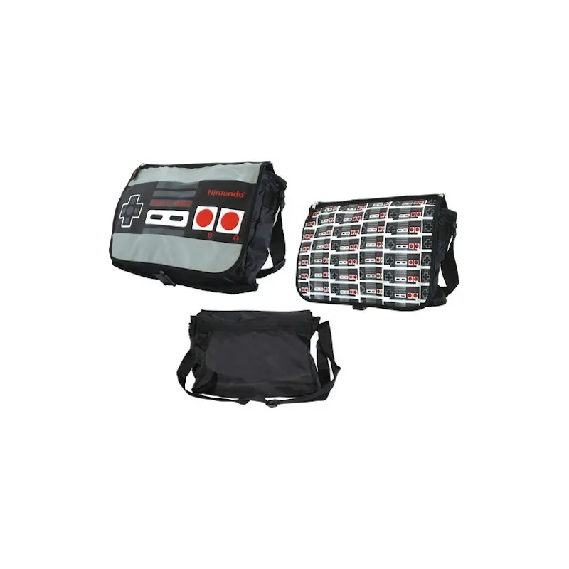 NINTENDO OMKEERBARE STOFFEN SCHOUDERTAS VOOR VIDEOGAMES - The Shop Gamer