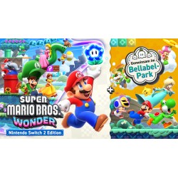 Super Mario Bros. Wonder – Mise à niveau Nintendo Switch 2 Edition + Rendez-vous au parc Bellabel