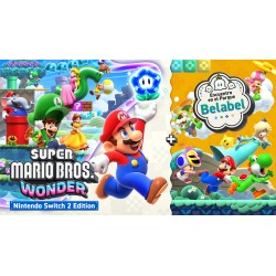 Super Mario Bros. Wonder – Mise à niveau Nintendo Switch 2 Edition + Rendez-vous au parc Bellabel