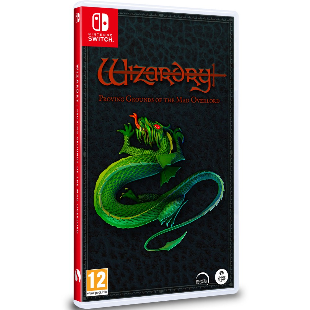 WIZARDRY PROVING GROUNDS OF THE MAD OVERLORD JUEGO FÍSICO PARA NINTENDO SWITCH VERSIÓN ESPAÑOLA GARANTÍA EUROPEA EU WARRANTY