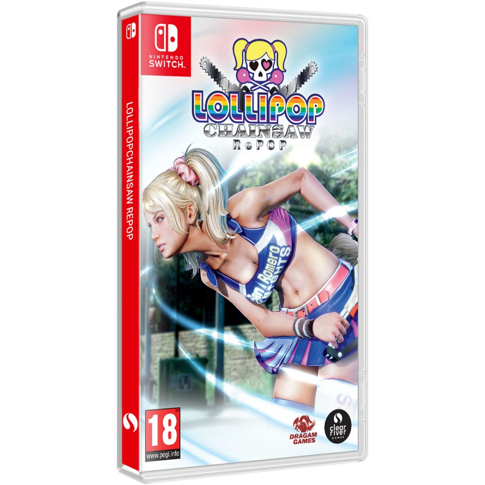 LOLLIPOP CHAINSAW REPOP SWITCH JUEGO FÍSICO PARA NINTENDO SWITCH VERSIÓN ESPAÑOLA GARANTÍA EUROPEA EUROPEAN WARRANTY