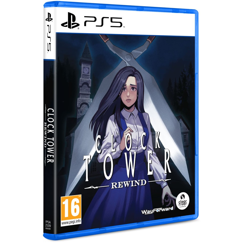 CLOCK TOWER REWIND PS5 JUEGO FÍSICO PARA PLAYSTATION 5 VERSIÓN ESPAÑOLA GARANTÍA EUROPEA EUROPEAN WARRANTY
