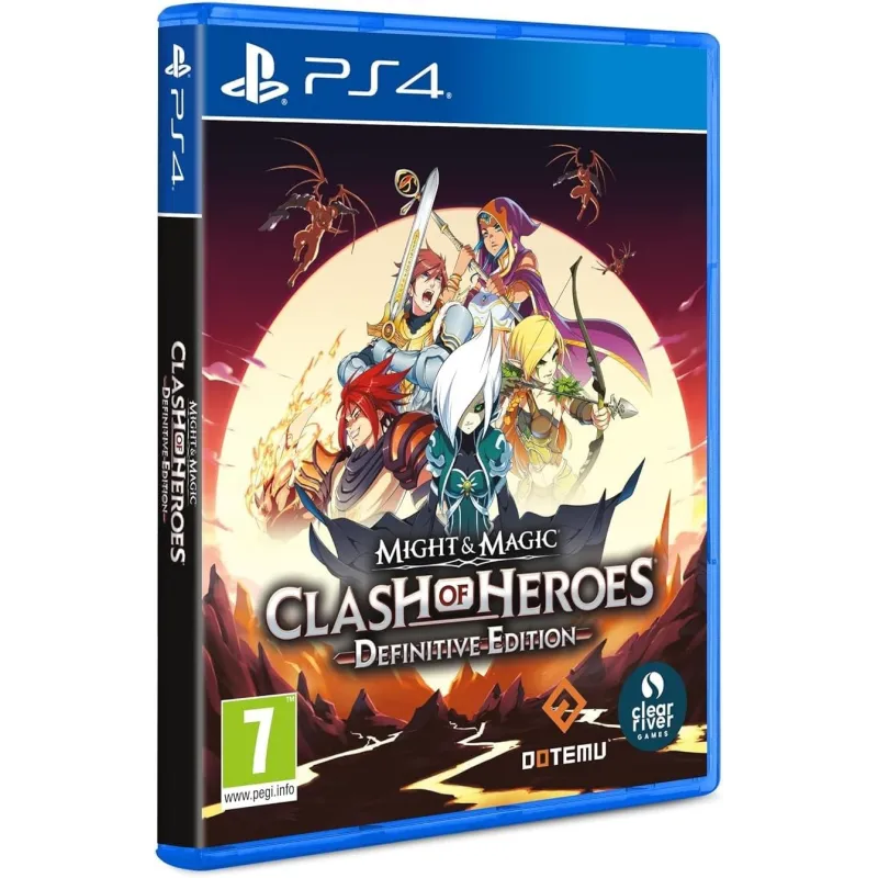 MIGHT & MAGIC CLASH OF HEROES DEFINITIVE EDITION PS4 GIOCO FISICO PER PLAYSTATION 4, VERSIONE SPAGNOLA, GARANZIA EUROPEA - The S