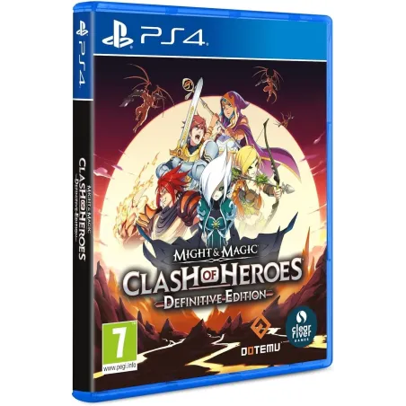 MIGHT & MAGIC CLASH OF HEROES DEFINITIVE EDITION PS4 JEU PHYSIQUE POUR PLAYSTATION 4 VERSION ESPAGNOLE GARANTIE EUROPÉENNE - The