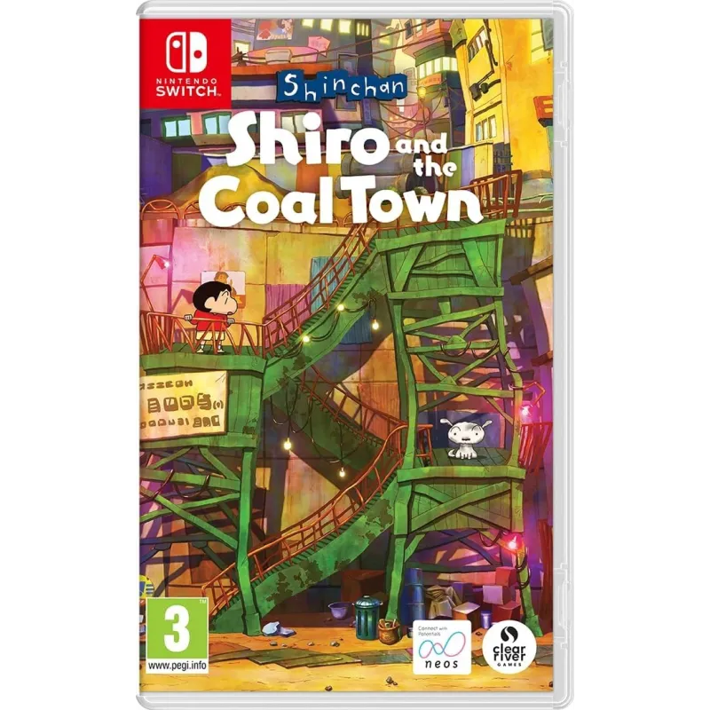 SHIN CHAN SHIRO AND THE COAL TOWN SWITCH, PHYSISCHES SPIEL FÜR NINTENDO SWITCH, SPANISCHE VERSION, EU-GARANTIE - The Shop Gamer
