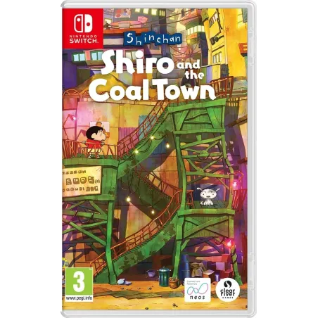 SHIN CHAN SHIRO AND THE COAL TOWN SWITCH, GIOCO FISICO PER NINTENDO SWITCH, VERSIONE SPAGNOLA, GARANZIA EUROPEA - The Shop Gamer