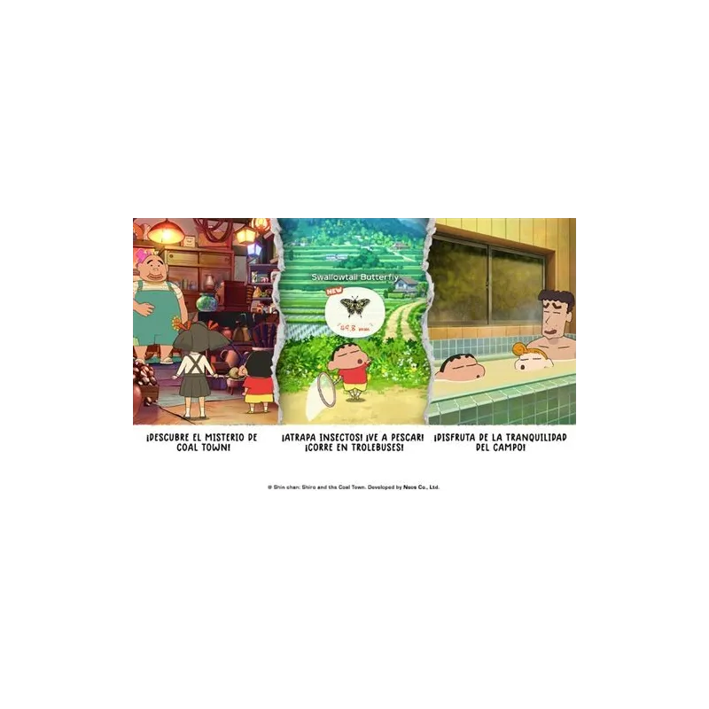SHIN CHAN SHIRO AND THE COAL TOWN SWITCH, GIOCO FISICO PER NINTENDO SWITCH, VERSIONE SPAGNOLA, GARANZIA EUROPEA - The Shop Gamer