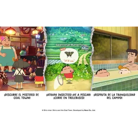 SHIN CHAN SHIRO AND THE COAL TOWN SWITCH, GIOCO FISICO PER NINTENDO SWITCH, VERSIONE SPAGNOLA, GARANZIA EUROPEA - The Shop Gamer