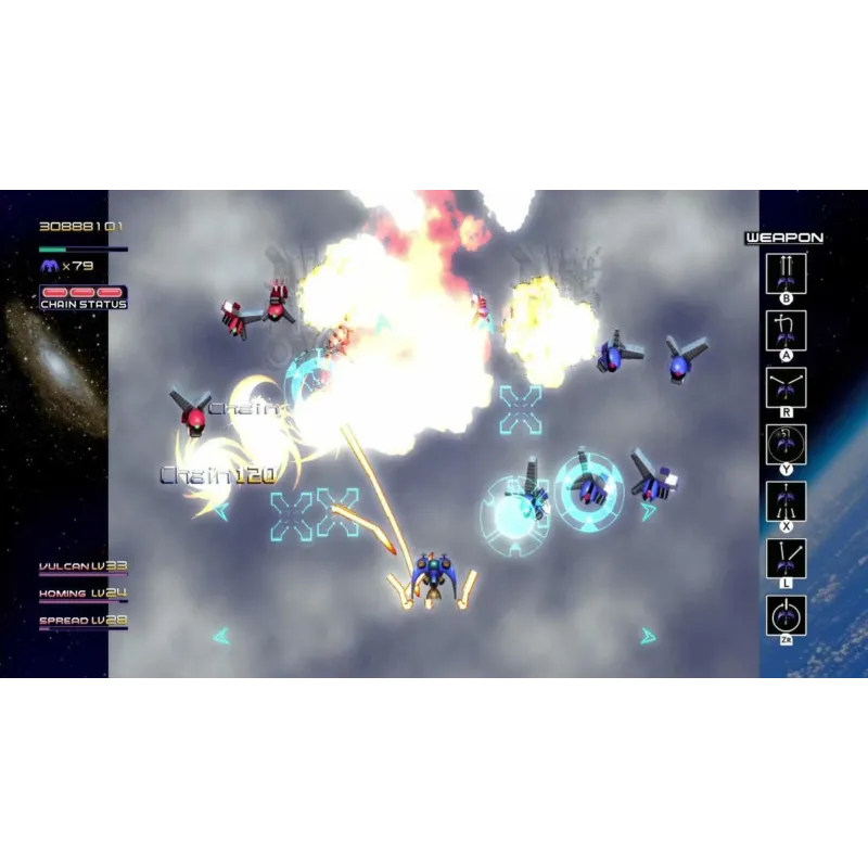 RADIANT SILVERGUN SWITCH GIOCO FISICO PER NINTENDO SWITCH VERSIONE SPAGNOLA GARANZIA EUROPEA - The Shop Gamer