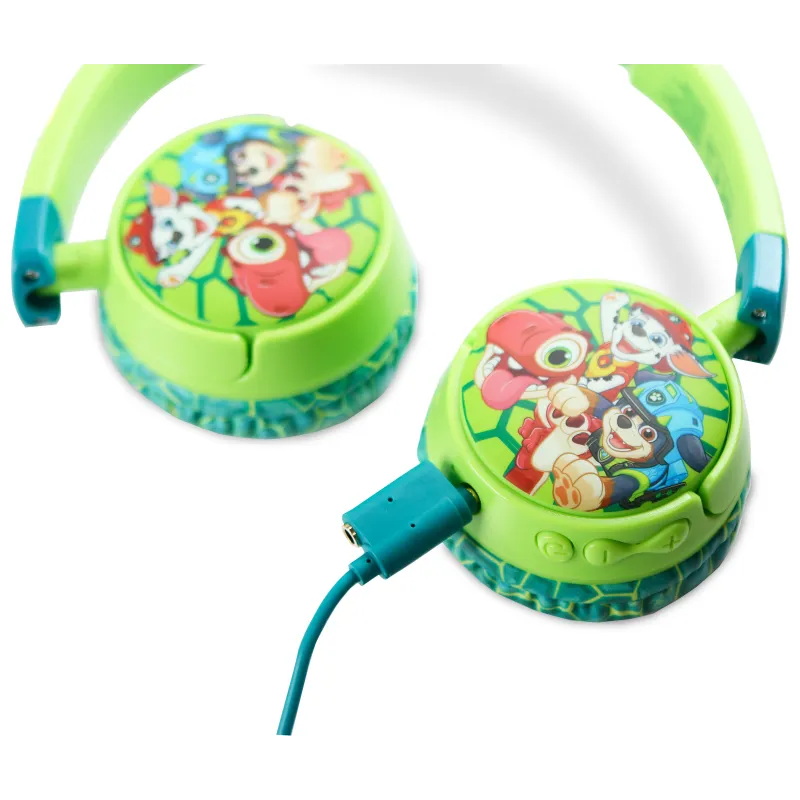 CASQUE ENFANT SANS FIL OFFICIEL LA PATRULLA CANINA LA DINO PELÍCULA PAW PATROL THE DINO MOVIE, VOLUME LIMITÉ - The Shop Gamer