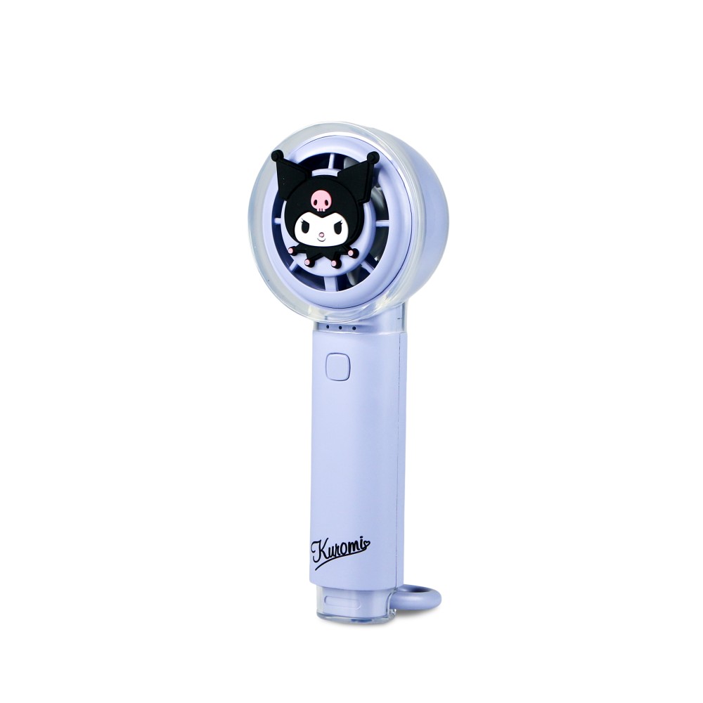 VENTILADOR DE MANO SILENCIOSO KUROMI CON BATERÍA RECARGABLE USB-C Y TRES VELOCIDADES