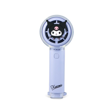 VENTILADOR DE MANO SILENCIOSO KUROMI CON BATERÍA RECARGABLE USB-C Y TRES VELOCIDADES