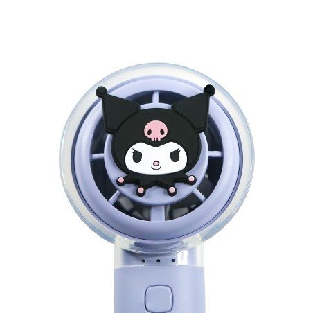 VENTILADOR DE MANO SILENCIOSO KUROMI CON BATERÍA RECARGABLE USB-C Y TRES VELOCIDADES