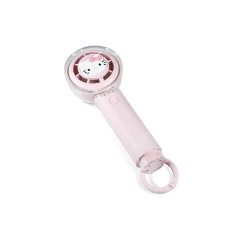 QUIET HANDHELD HELLO KITTY FAN WITH USB-C RECHARGEABLE BATTERY AND THREE SPEEDS - The Shop Gamer