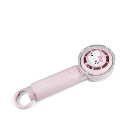 VENTILADOR DE MANO SILENCIOSO HELLO KITTY CON BATERÍA RECARGABLE USB-C Y TRES VELOCIDADES