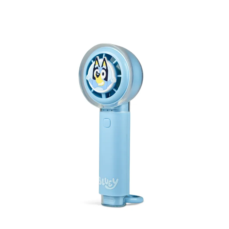 STILLE HANDVENTILATOR BLUEY MET OPLAADBARE USB-C-BATTERIJ EN DRIE SNELHEDEN - The Shop Gamer