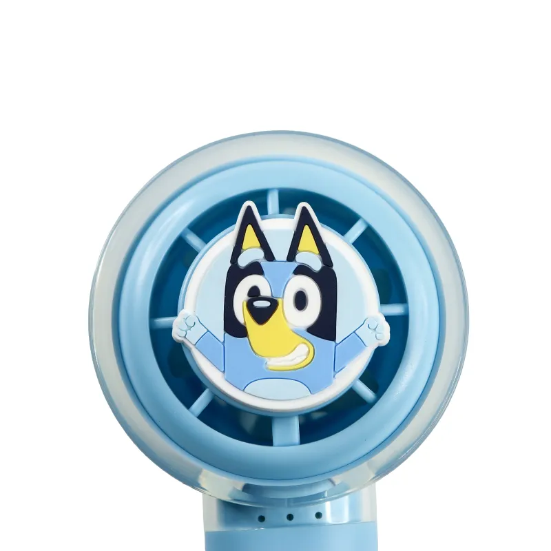 VENTILATORE PORTATILE SILENZIOSO BLUEY CON BATTERIA RICARICABILE USB-C E TRE VELOCITÀ - The Shop Gamer