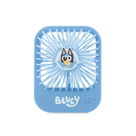 COMPACTE STILLE VENTILATOR BLUEY MET INKLAPBARE STANDAARD, OPLAADBARE BATTERIJ, USB-C EN DRIE SNELHEDEN - The Shop Gamer