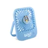 COMPACT QUIET BLUEY FAN WITH FOLDABLE STAND, RECHARGEABLE USB-C BATTERY AND THREE SPEEDS - The Shop Gamer