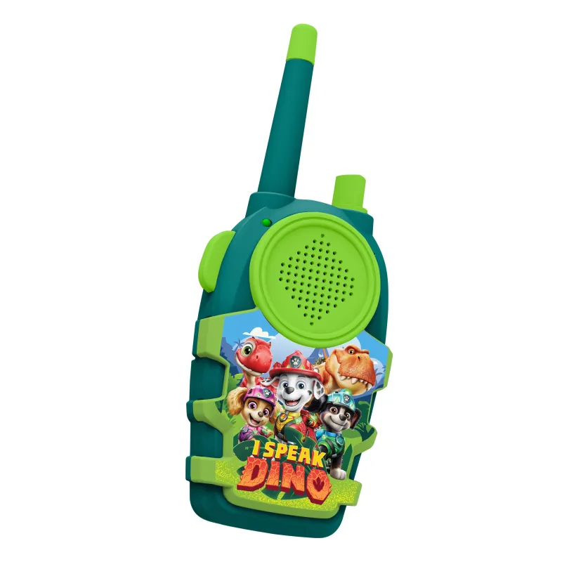 WALKIE TALKIES POUR ENFANTS OFFICIELS LA PATRULLA CANINA LA DINO PELÍCULA PAW PATROL THE DINO MOVIE - The Shop Gamer