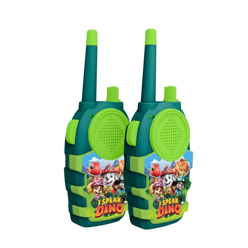 OFFICIAL CHILDREN'S WALKIE TALKIES LA PATRULLA CANINA LA DINO PELÍCULA PAW PATROL THE DINO MOVIE - The Shop Gamer