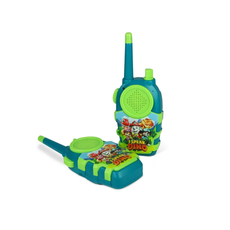 WALKIE TALKIES POUR ENFANTS OFFICIELS LA PATRULLA CANINA LA DINO PELÍCULA PAW PATROL THE DINO MOVIE - The Shop Gamer