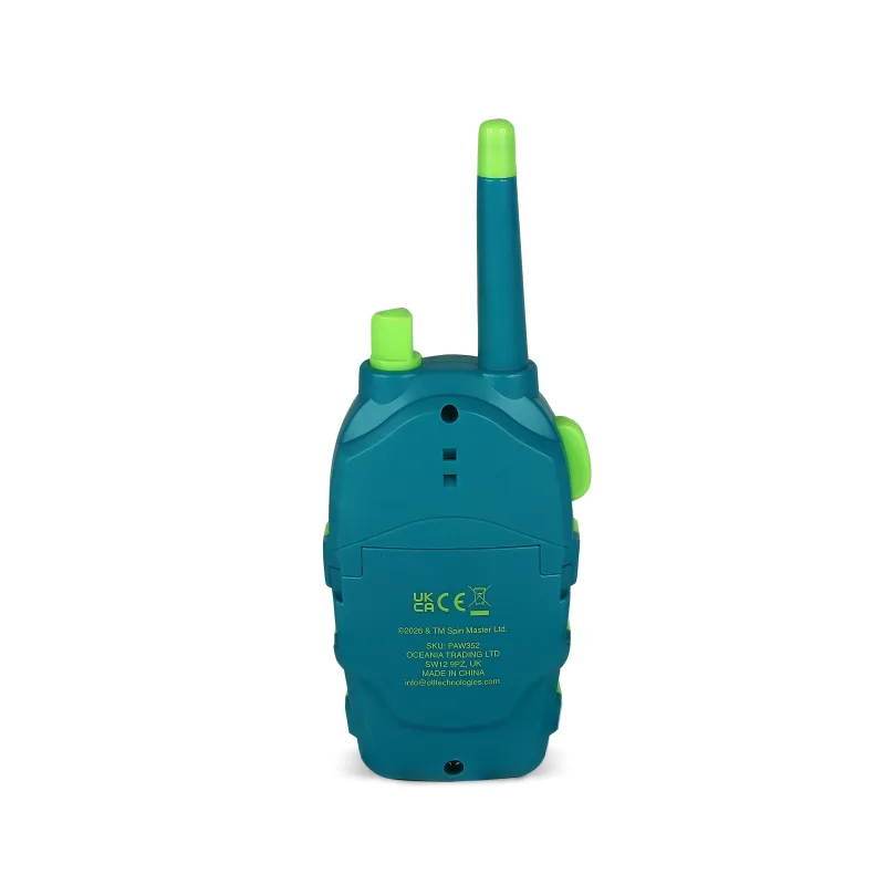 OFFICIËLE WALKIE TALKIES VOOR KINDEREN, LA PATRULLA CANINA LA DINO PELÍCULA, PAW PATROL THE DINO MOVIE - The Shop Gamer